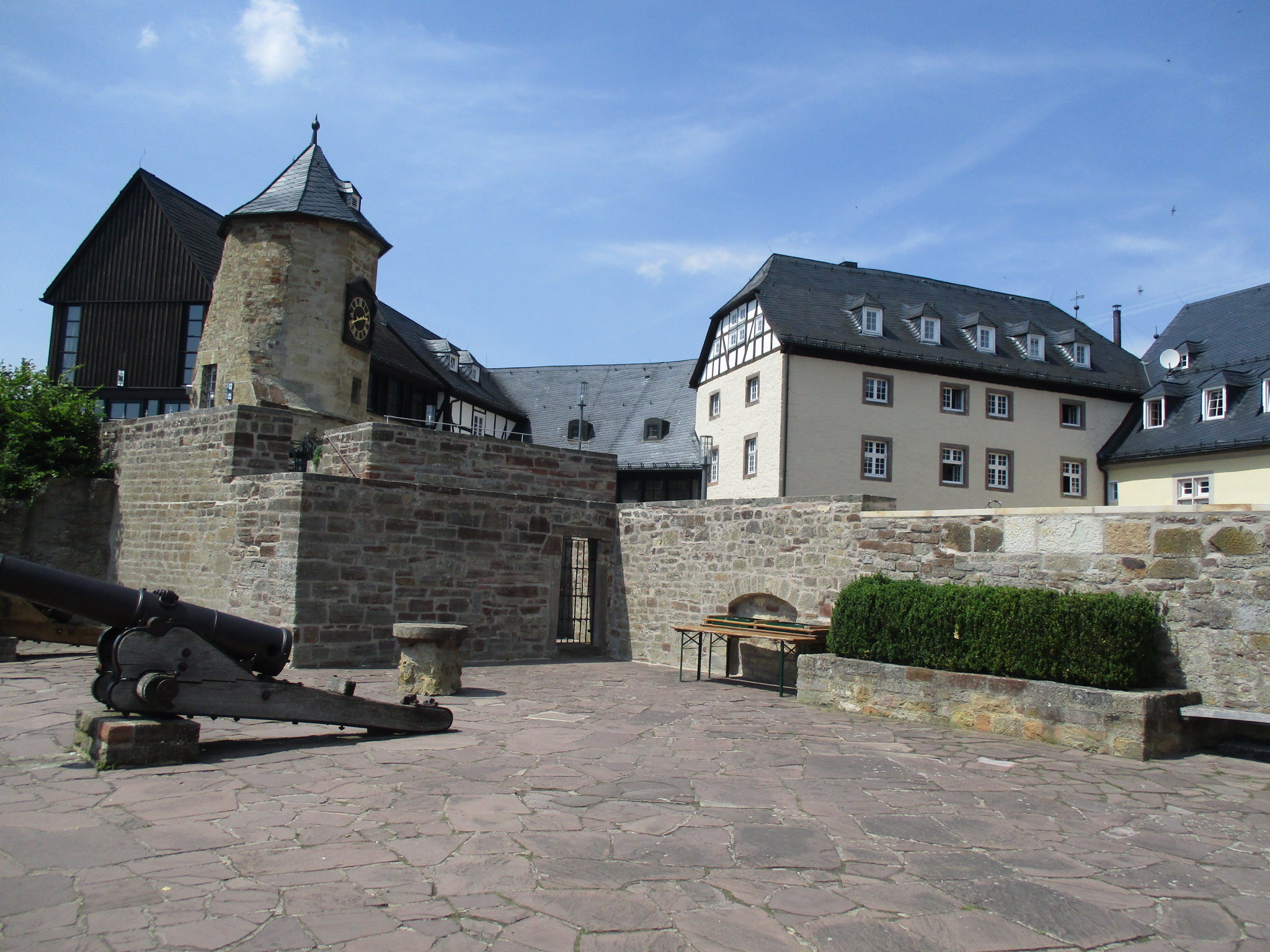 De oude Burcht in Waldeck
